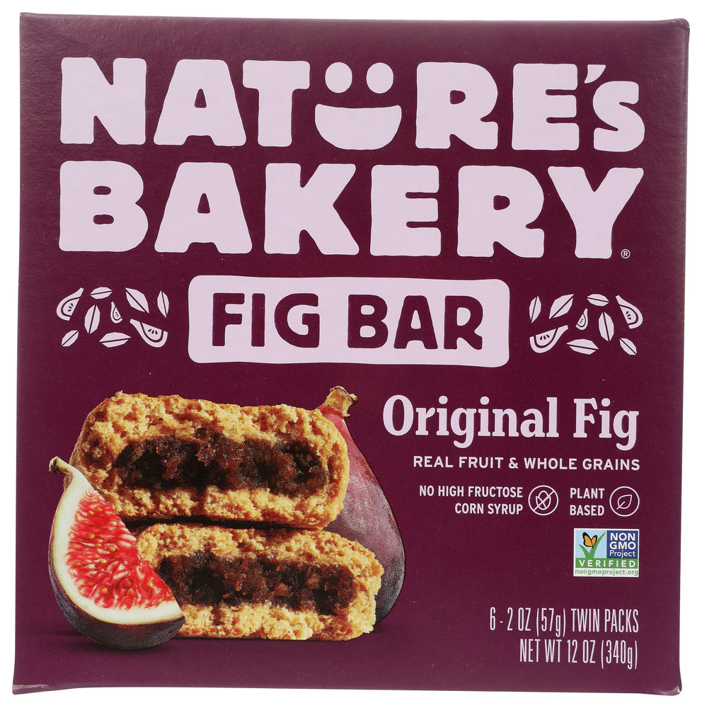 Nature's Bakery Whole Grain Fig Bar Original Fig -- 6 Bars