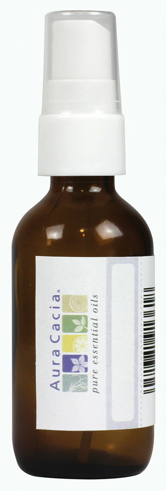 Aura Cacia Empty Amber Mister Bottle with Writeable Label -- 2 fl oz
