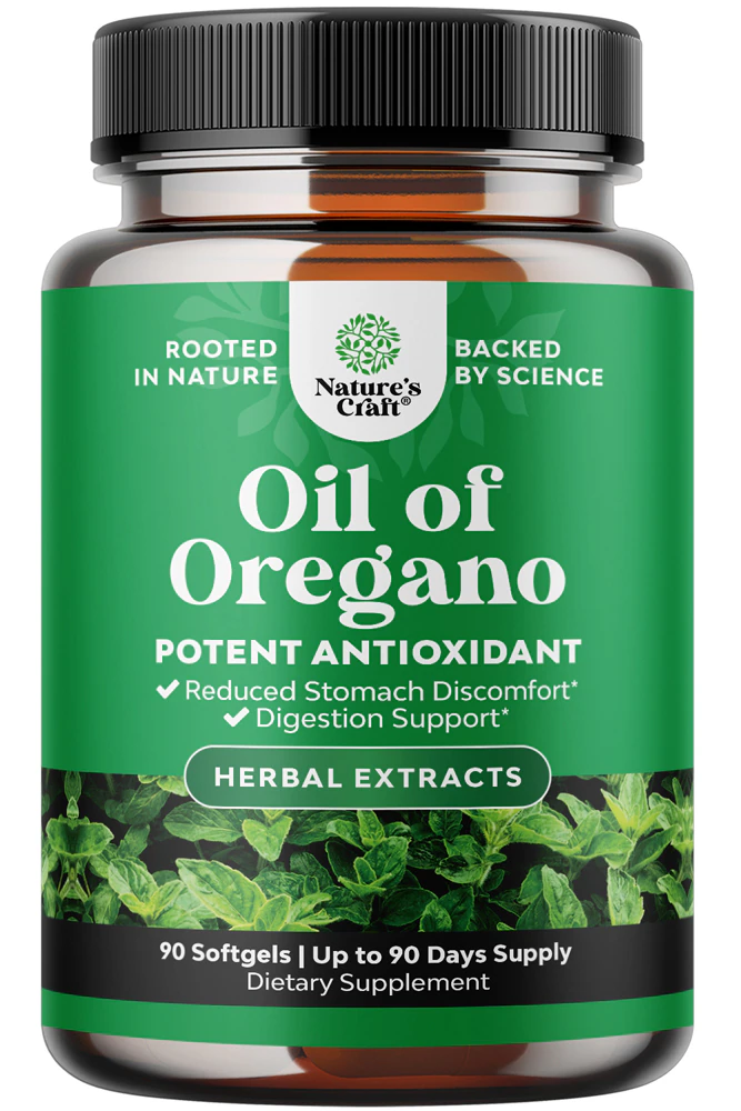 Nature's Craft Oil Of Oregano - Potent Antioxidant For Immune Support -- 90 Softgels