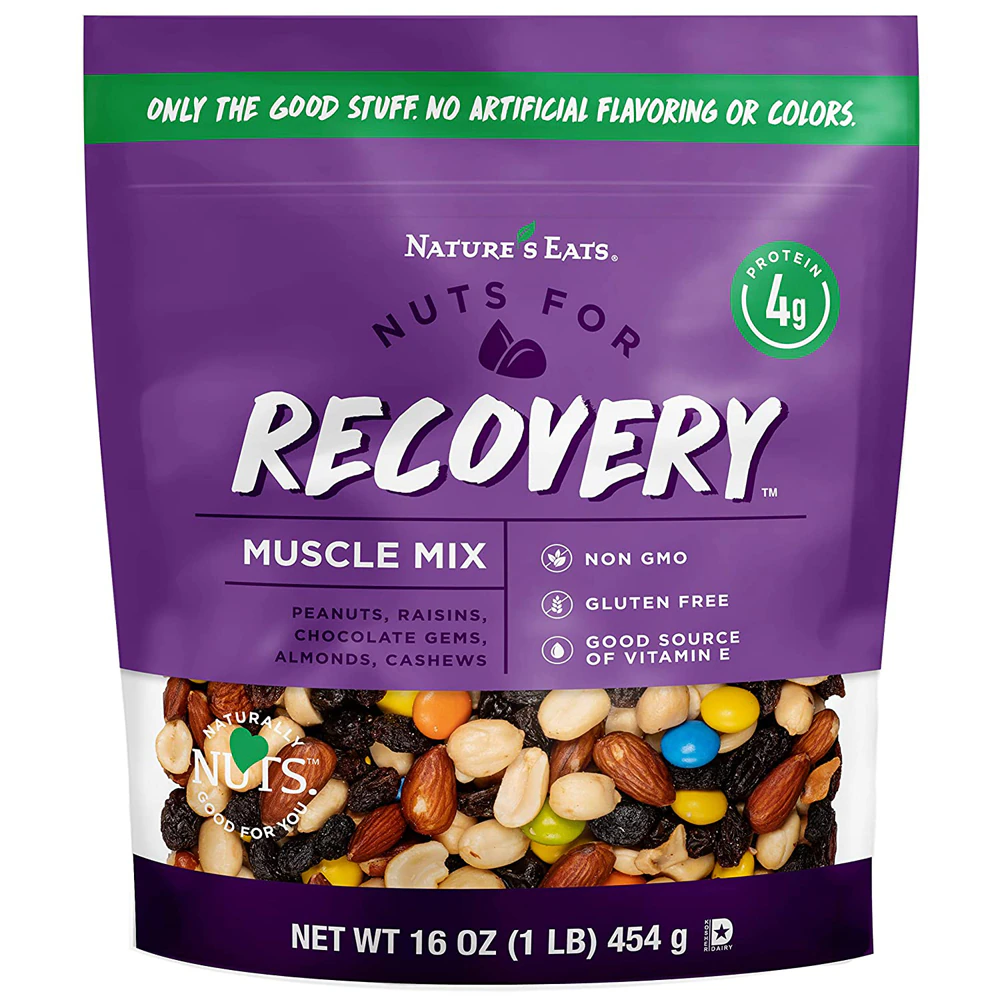 Nature's Eats Nuts for Balance Recovery Muscle Trail Mix -- 16 oz