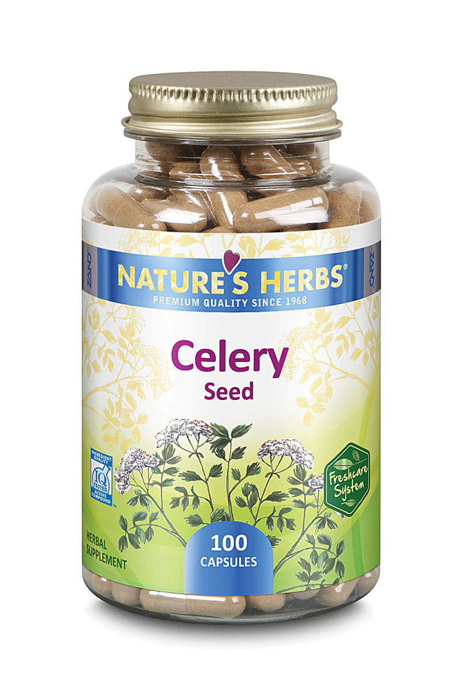 Nature's Herbs Celery Seed -- 100 Capsules