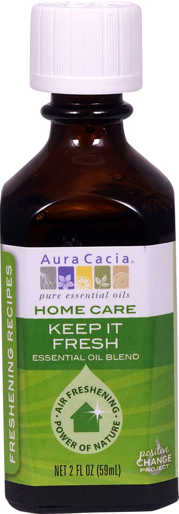 Aura Cacia Home Care Essential Oil Blend Keep It Fresh -- 2 fl oz