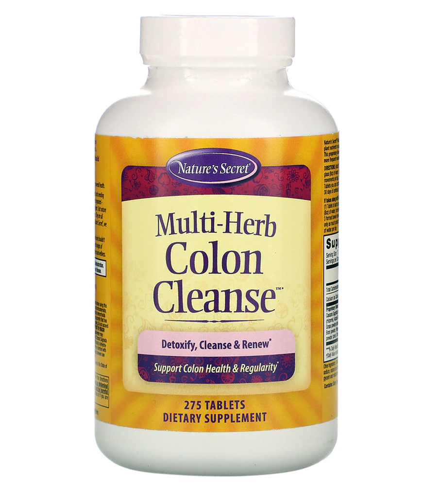 Nature's Secret Multi-Herb Colon Cleanse? -- 275 Tablets