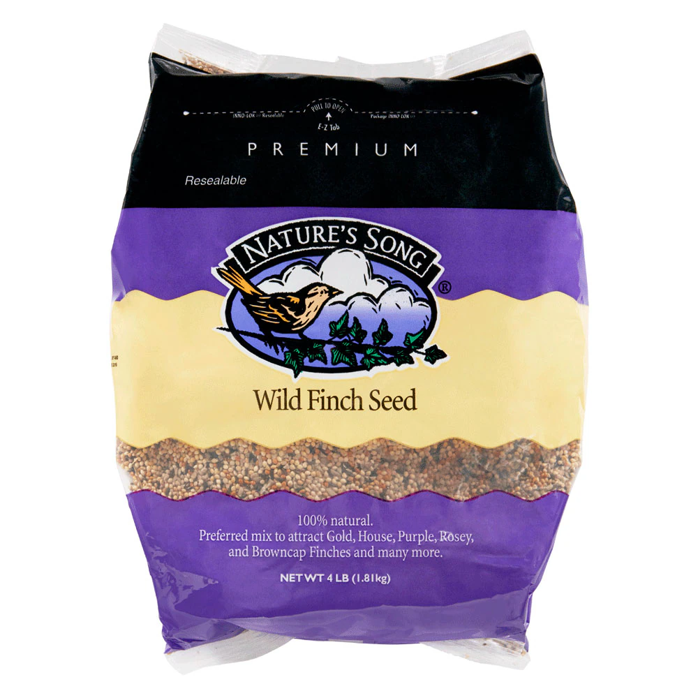 Nature's Song Wild Bird Food Finch Seed -- 4 lb