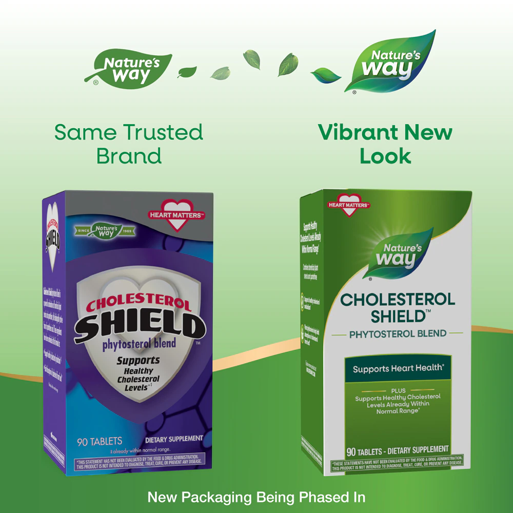Nature's Way Cholesterol Shield - Phytosterol Blend -- 90 Tablets