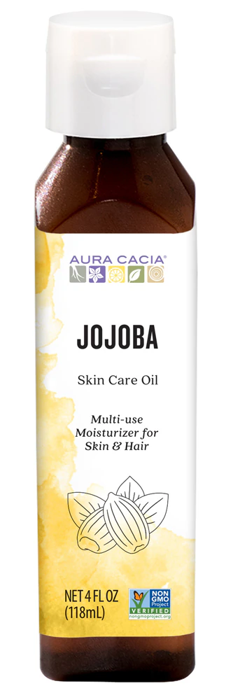 Aura Cacia Natural Skin Care Oil Jojoba -- 4 fl oz
