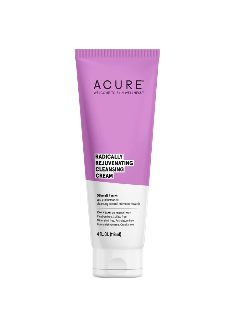 Acure Radically Rejuvenating Cleansing Cream -- 4 fl oz