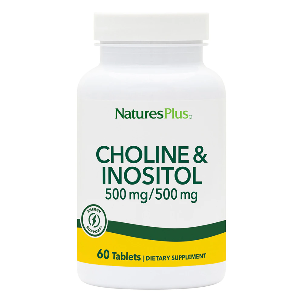 NaturesPlus Choline & Inositol -- 60 Tablets