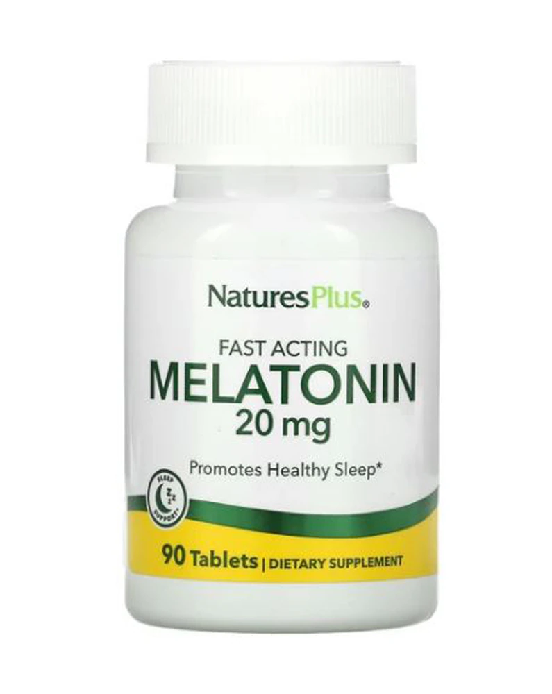 NaturesPlus Melatonin -- 20 mg - 90 Tablets