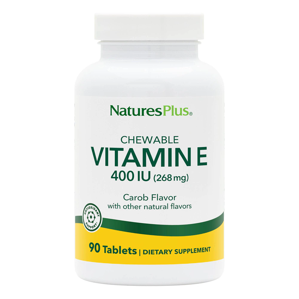 NaturesPlus Vitamin E Chewable -- 400 IU - 90 Tablets