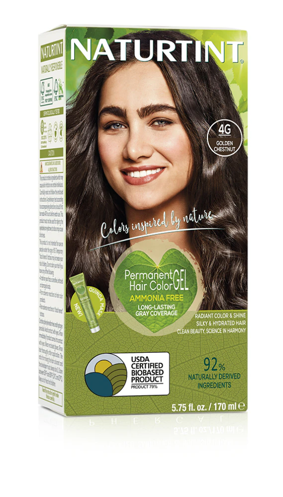 Naturtint Permanent Hair Color 4G Golden Chestnut -- 5.6 fl oz