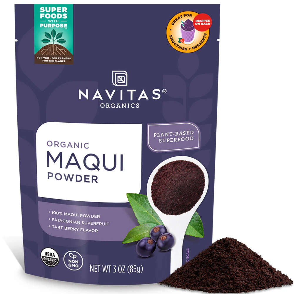 Navitas Organics Maqui Powder -- 3 oz
