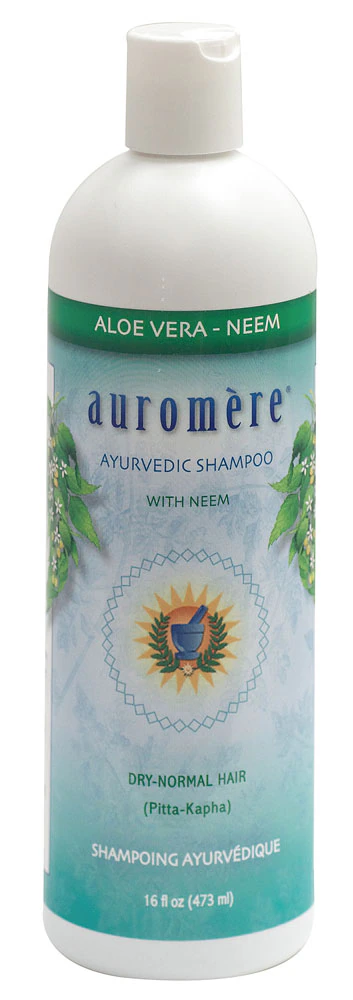 Auromere Ayurvedic Shampoo Aloe Vera Neem -- 16 fl oz