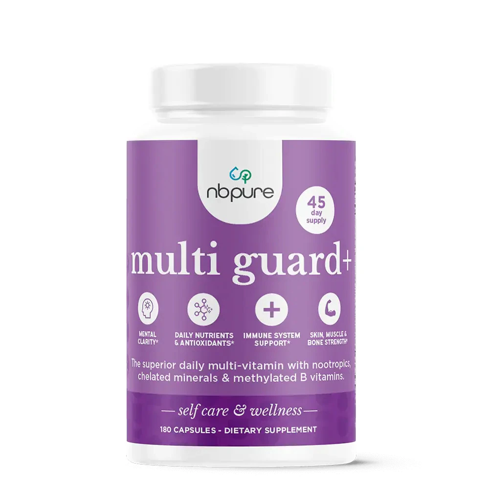 NBPure Multi Guard+ The Superior Daily Multi-Vitamin -- 180 Capsules