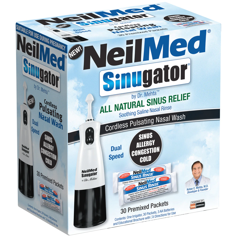 NeilMed Sinugator Black -- 1 Kit
