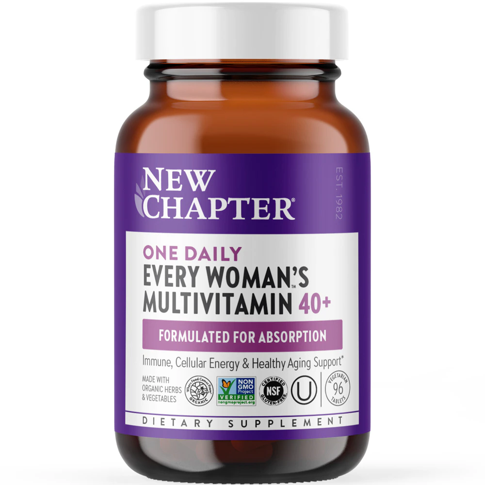 New Chapter Every Woman's One Daily 40+ Women's Multivitamin -- 96 Vegetarian Tablets