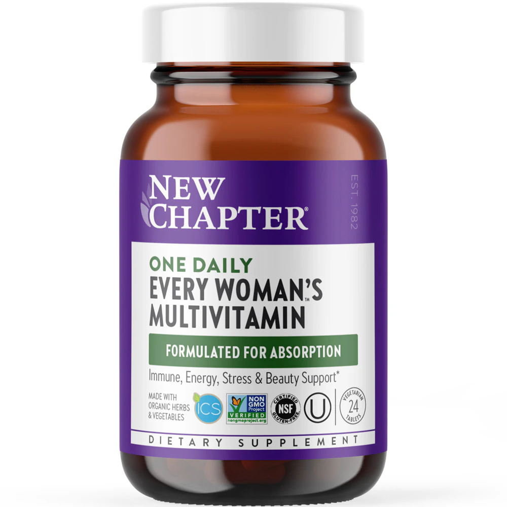 New Chapter Every Woman's One Daily - Women's Multivitamin -- 24 Vegetarian Tablets