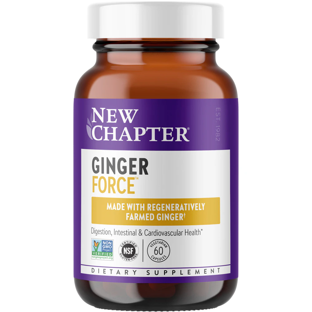 New Chapter Ginger Force? -- 60 Vegetarian Capsules