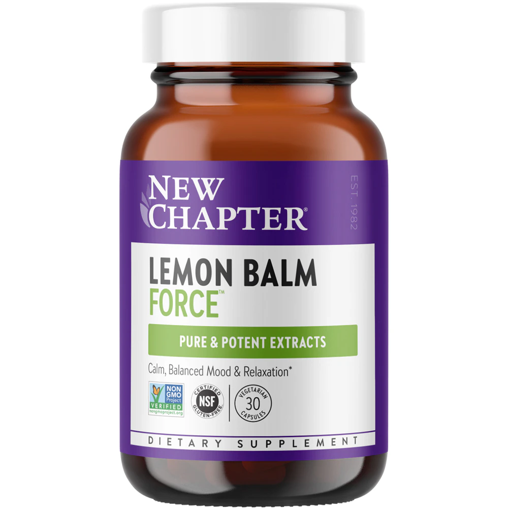 New Chapter Lemon Balm Force? -- 30 LiquidVCaps