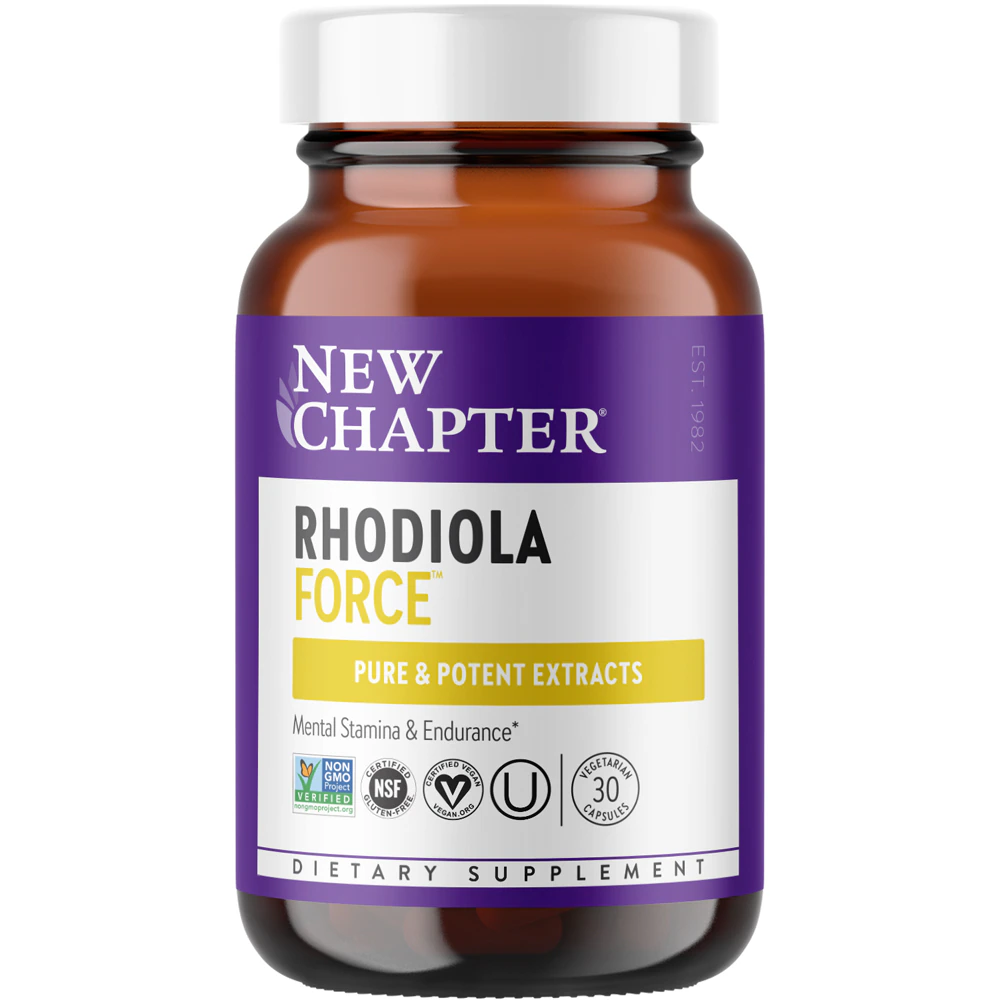 New Chapter Rhodiola Force? 300 -- 30 Vegetarian Capsules