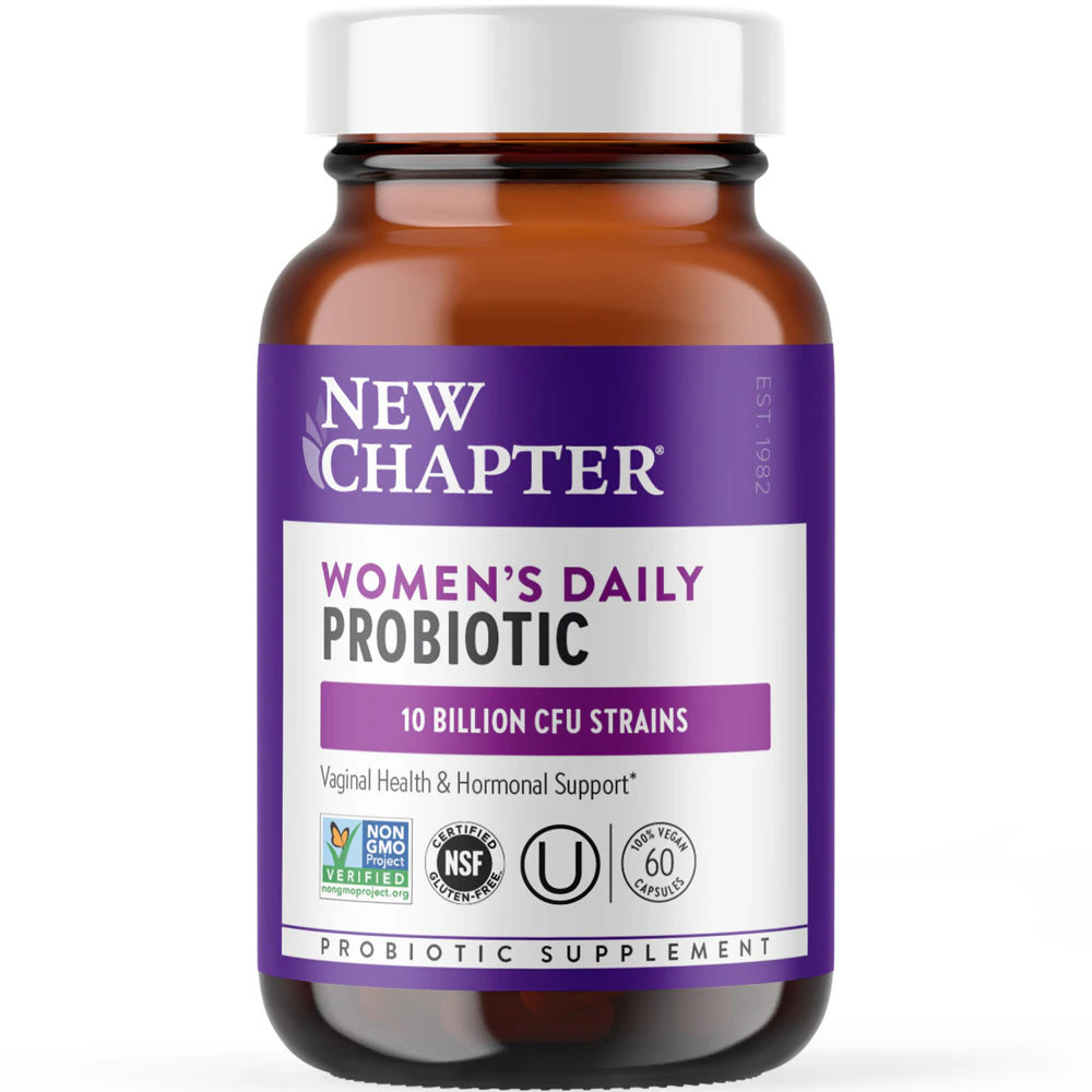 New Chapter Women's Daily Probiotic -- 60 Vegan Capsules