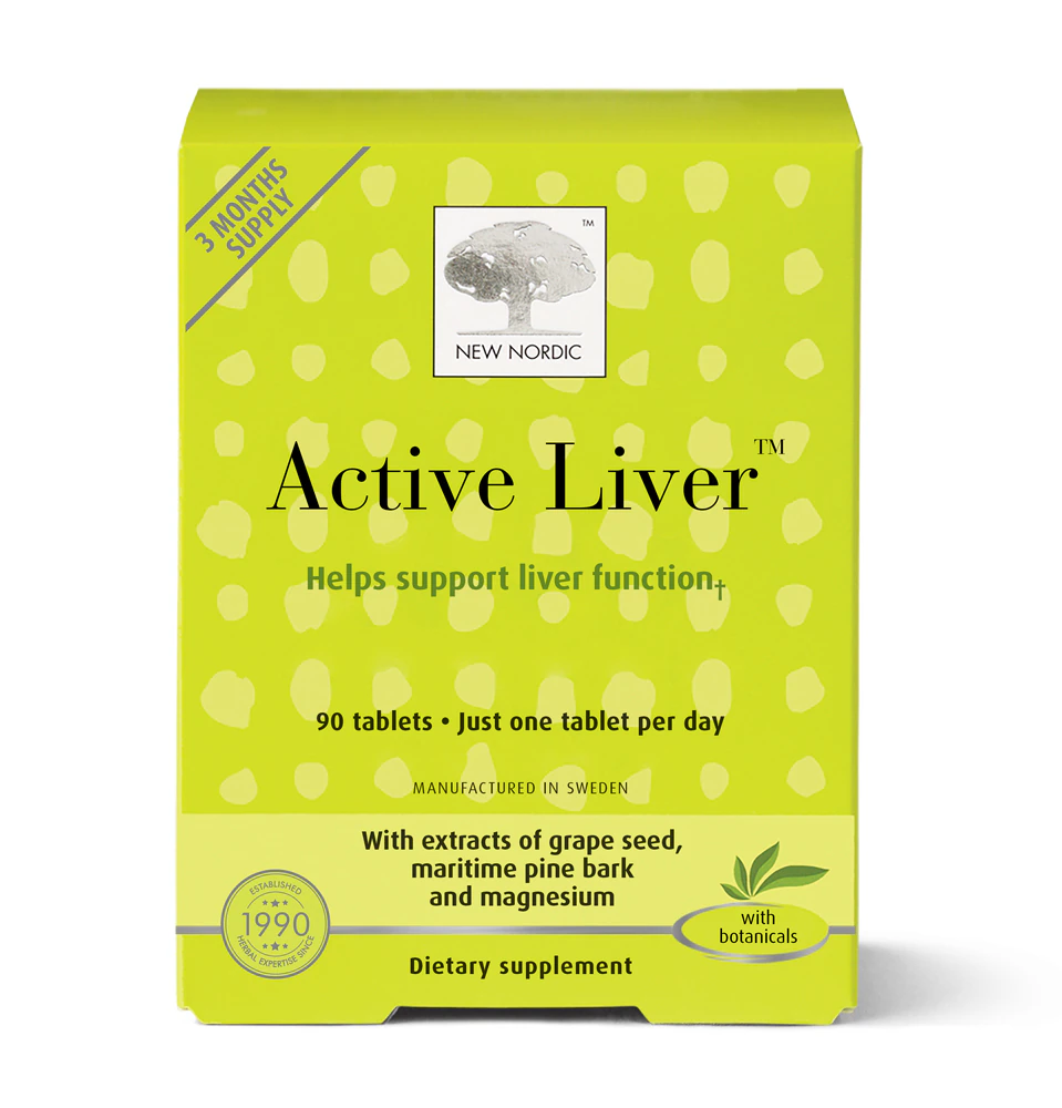 New Nordic Active Liver - Helps Support Liver Function -- 90 Tablets