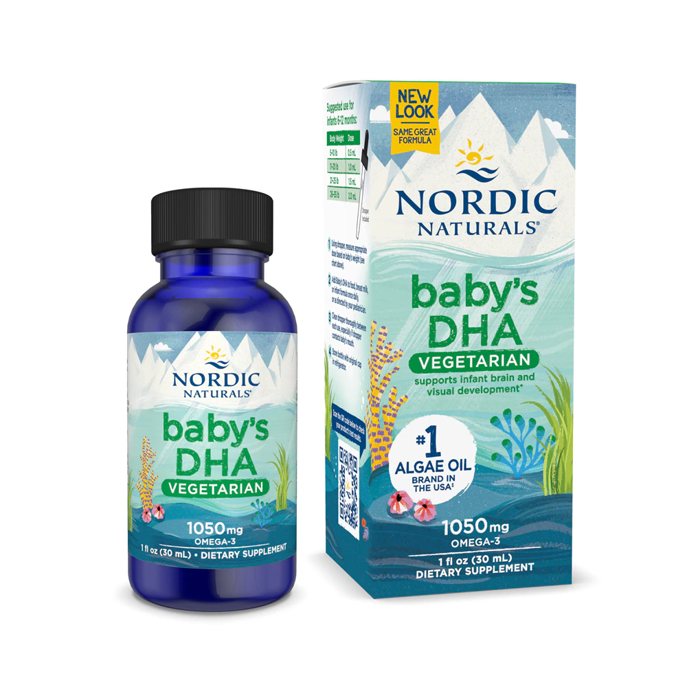 Nordic Naturals Baby's DHA Vegetarian Omega-3S -- 1050 mg - 1 fl oz
