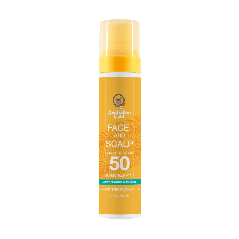 Australian Gold Face & Scalp Mist SPF 50 -- 3.4 fl oz