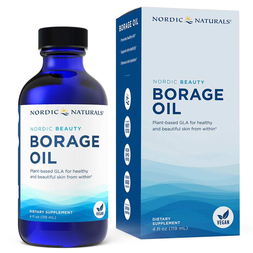Nordic Naturals Nordic Beauty Borage Oil -- 4 fl oz