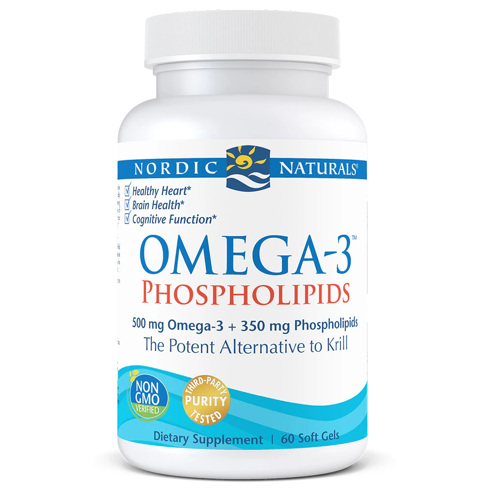 Nordic Naturals Omega-3 Phospholipids -- 60 Softgels