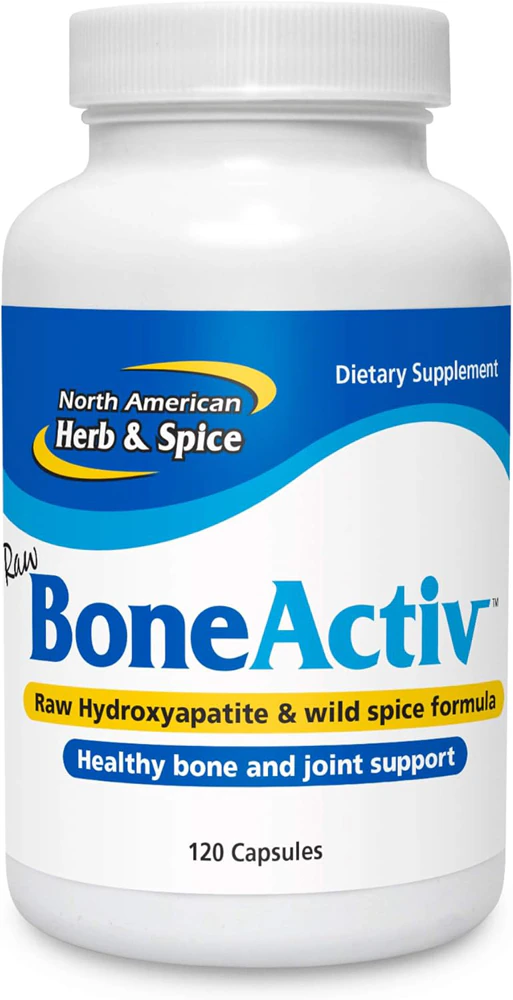 North American Herb & Spice BoneActiv? Raw Hydroxyapatite & Wild Spice Formula -- 120 Capsules