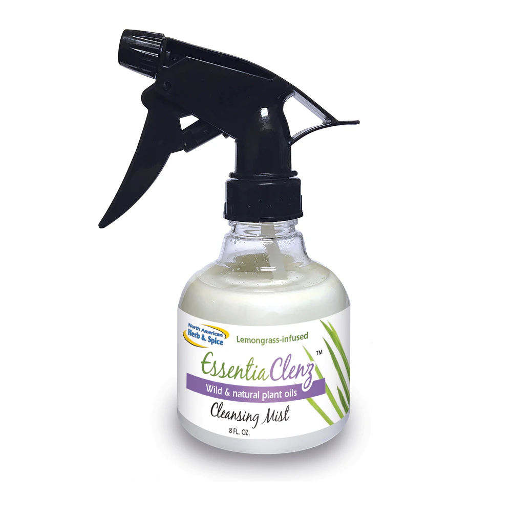 North American Herb & Spice EssentiaClenz Cleansing Mist Room Spray Lemongrass -- 8 fl oz