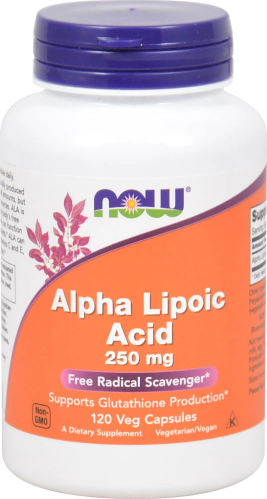 NOW Alpha Lipoic Acid -- 250 mg - 120 VegCaps
