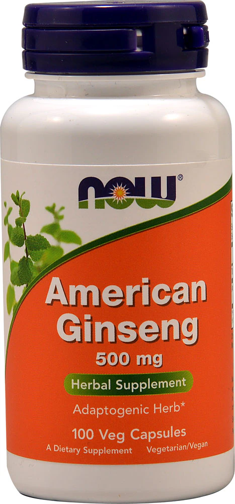 NOW American Ginseng Extract -- 100 Veg Capsules