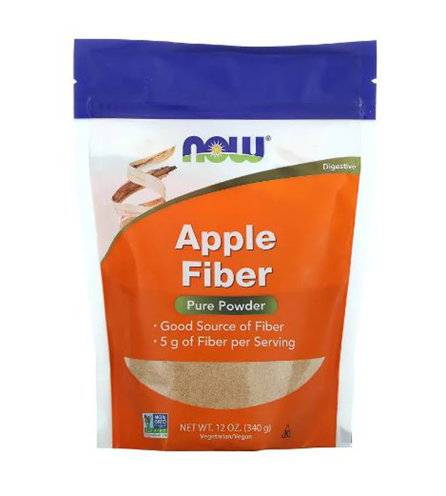 NOW Apple Fiber Powder -- 12 oz