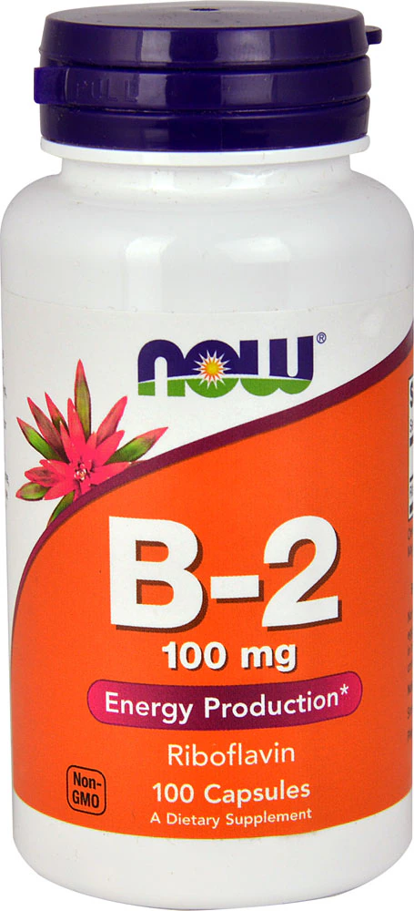 NOW B-2 -- 100 mg - 100 Capsules