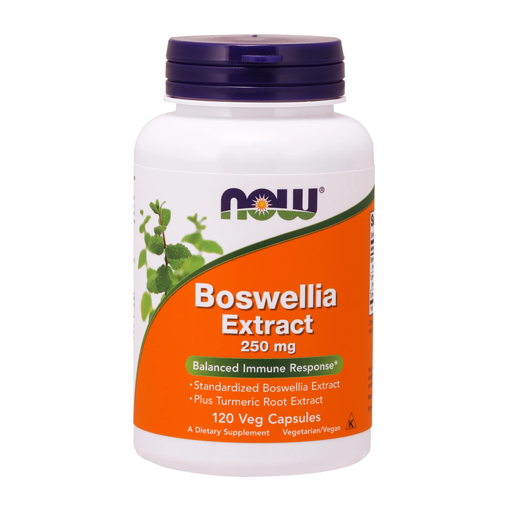 NOW Boswellia Extract -- 250 mg - 120 Veg Capsules