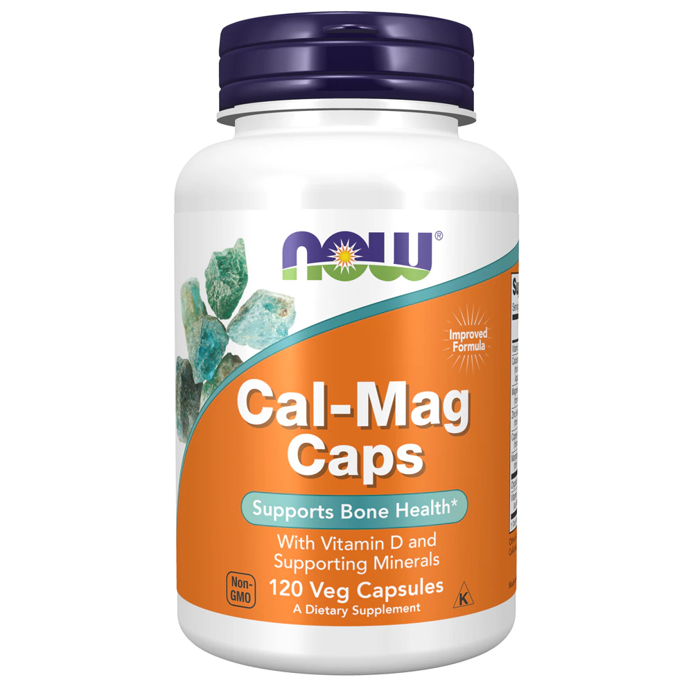 NOW Cal-Mag Caps -- 120 Capsules