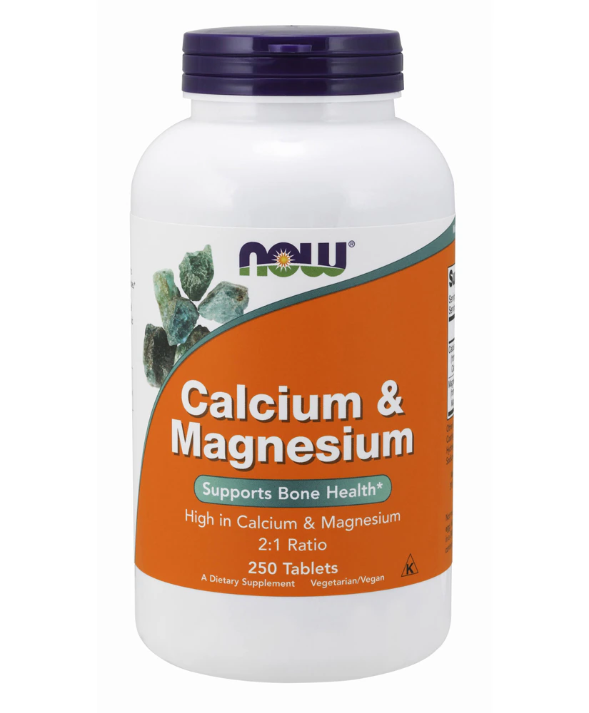 NOW Calcium & Magnesium -- 250 Tablets