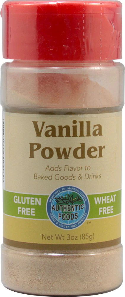 Authentic Foods Vanilla Powder -- 3 oz