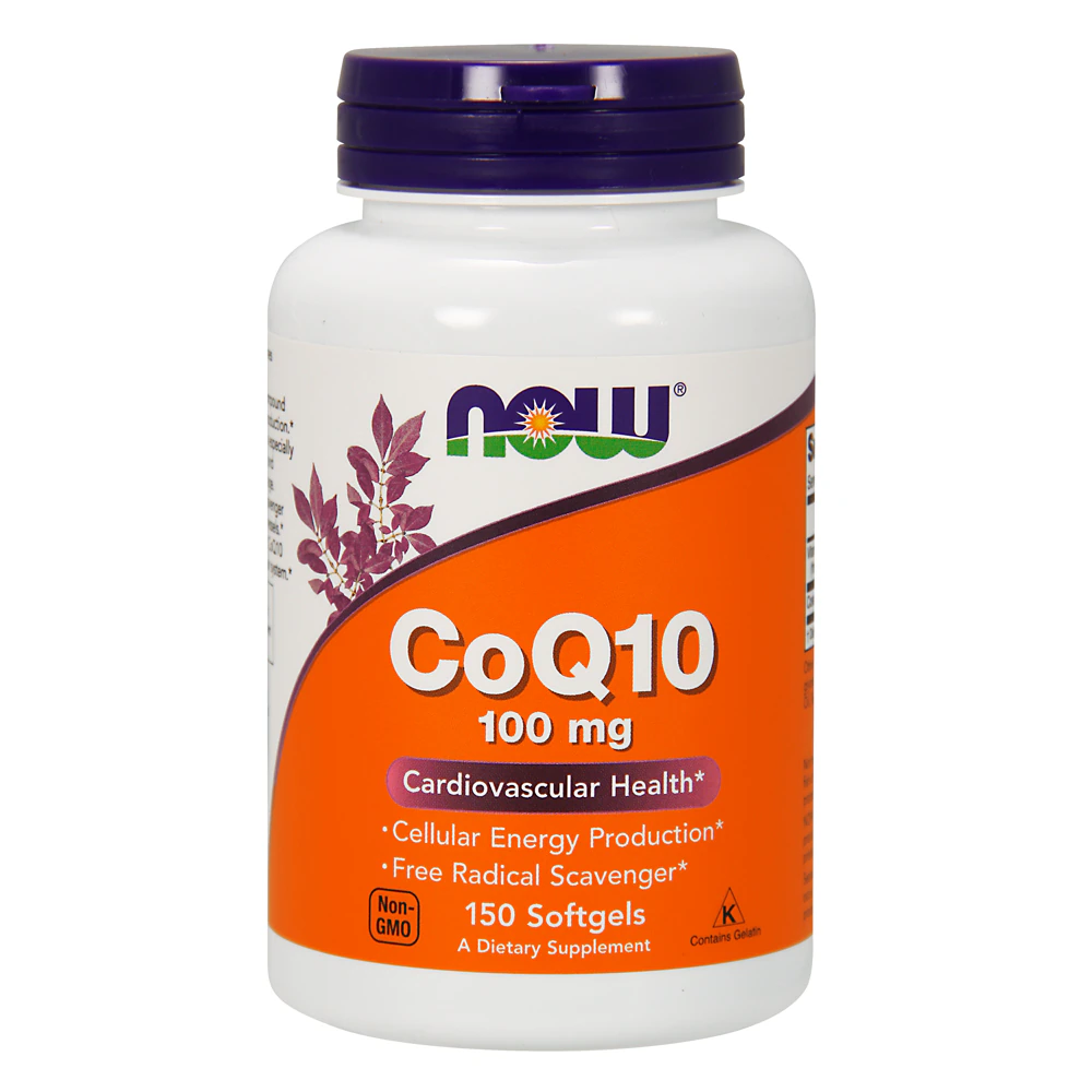 NOW CoQ10 -- 100 mg - 150 Softgels