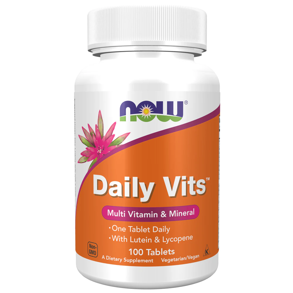 NOW Daily Vits Multi Vitamin & Mineral -- 100 Tablets