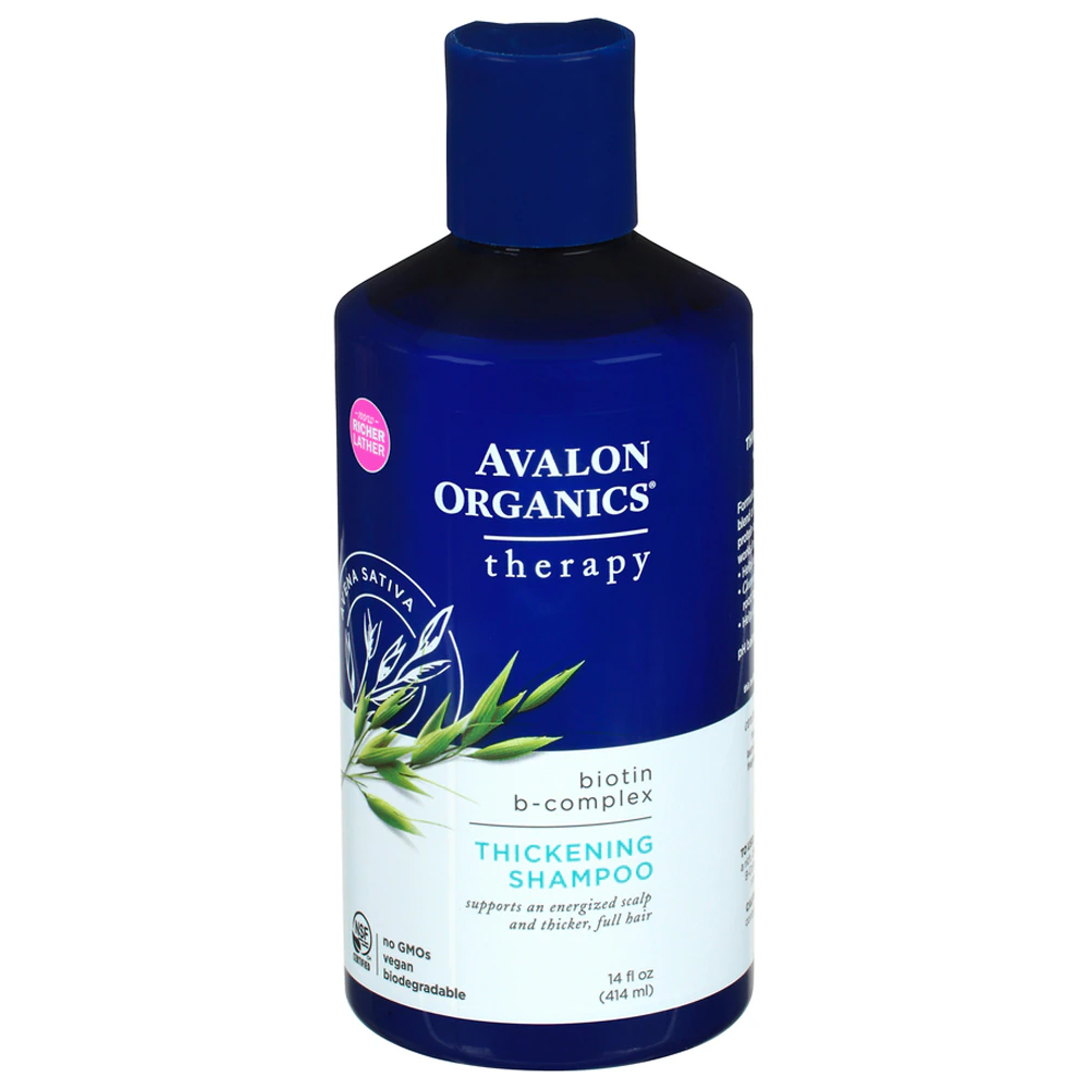 Avalon Organics Biotin B-Complex Thickening Shampoo -- 14 fl oz