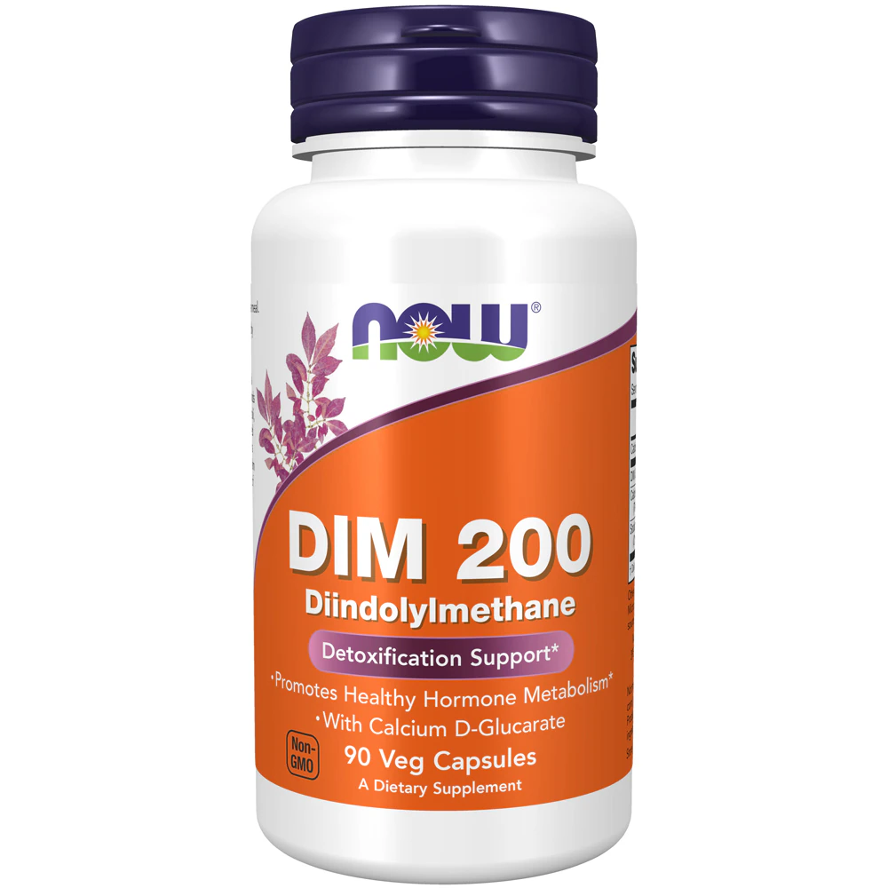NOW DIM 200 Diindolylmethane -- 90 Veg Capsules
