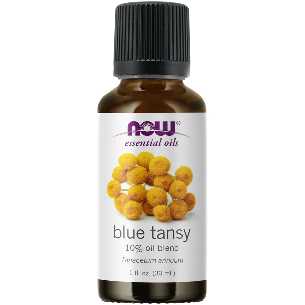 NOW Essential Oils Blue Tansy 10% Oil Blend -- 1 fl oz