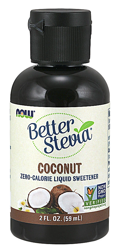 NOW Foods BetterStevia Liquid Sweetener Coconut -- 2 fl oz