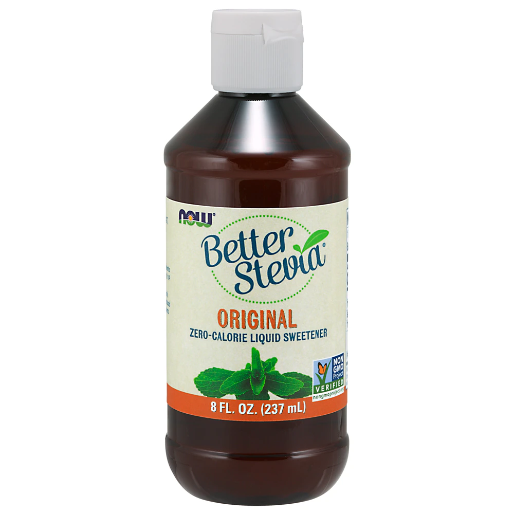 NOW Foods BetterStevia Liquid Sweetener Original -- 8 fl oz