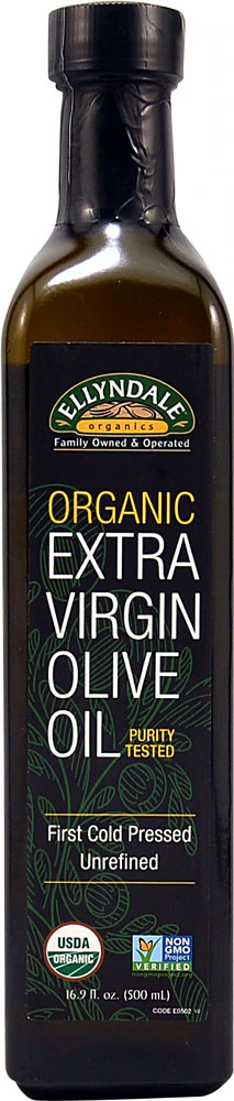 NOW Foods Ellyndale Organics Extra Virgin Olive Oil -- 16.9 fl oz