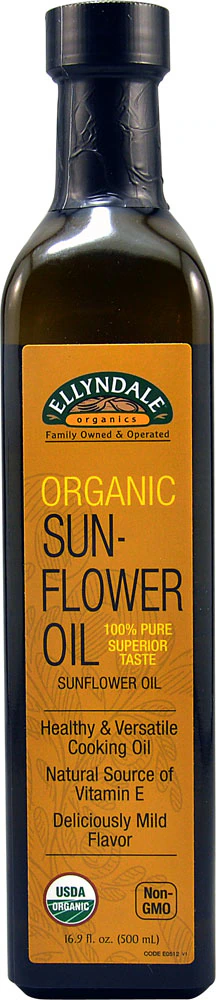 NOW Foods Ellyndale Organics Sunflower Oil -- 16.9 fl oz