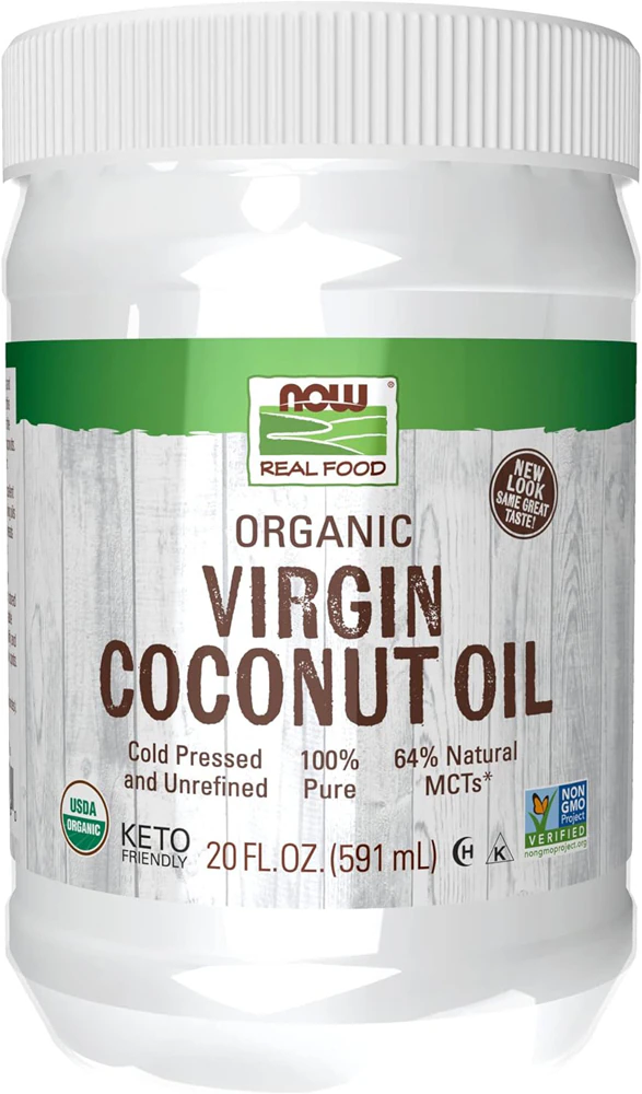 NOW Foods Organic Virgin Coconut Oil -- 20 fl oz
